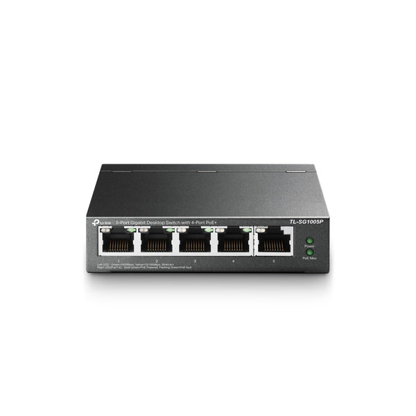 Switch Tp Link 5 Puertos Gigabit 4 Poe