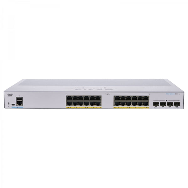 Switch Cisco CBS250-24P-4G-AR 24 Puertos PoE+ 195W + 4 SFP