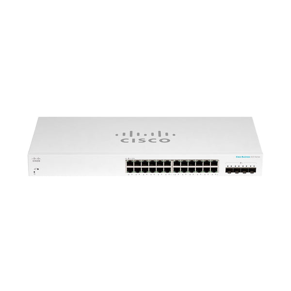 Switch Cisco CBS220-24P-4G-AR 24 Puertos PoE 195W + 4 SFP