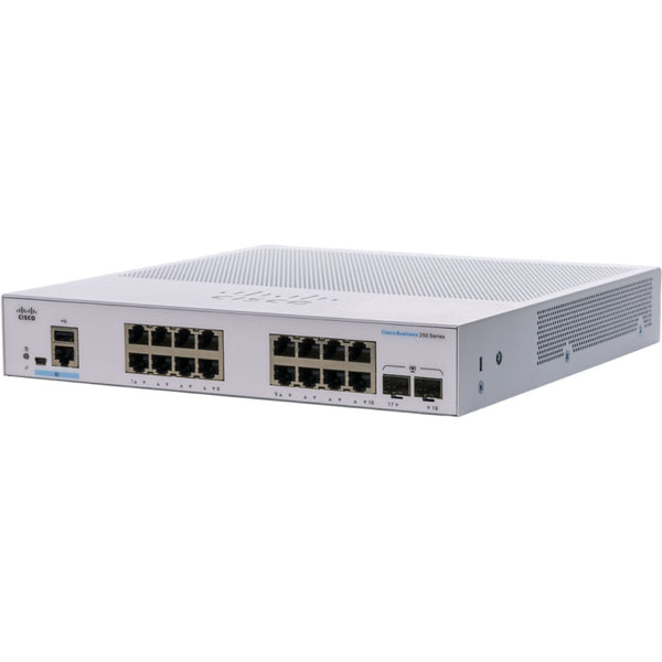 Switch Cisco CBS250-16T-2G-AR 16 Puertos + 2 SFP Gigabit