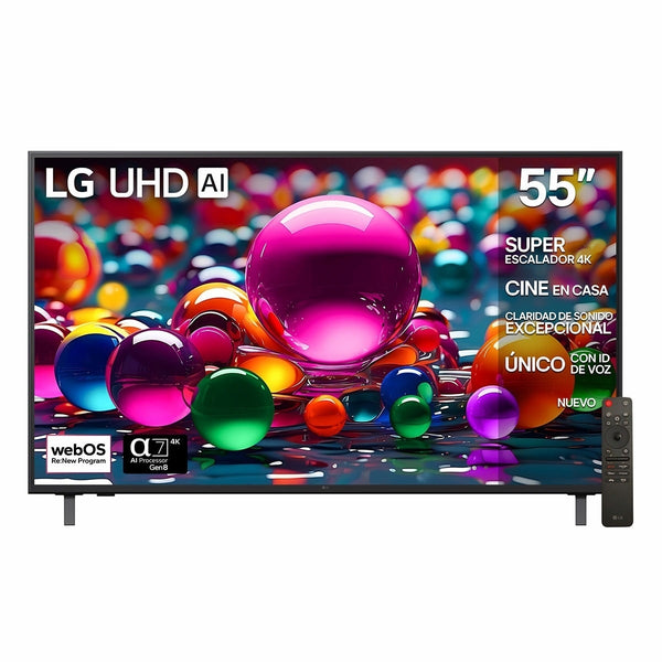 Smart TV 55" LG 55UA8050 4K UHD Incluye Magic Remote AI