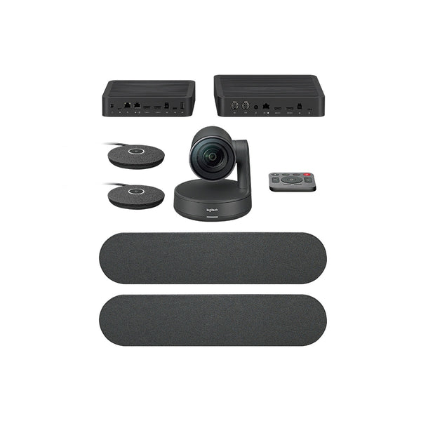 Cámara Videoconferencia Logitech Rally Plus Kit 4K Negro