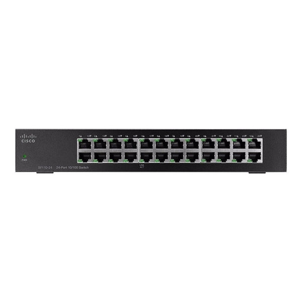 Switch Cisco Sf110-24 24 Puertos 10/100 Rackeable No Adm