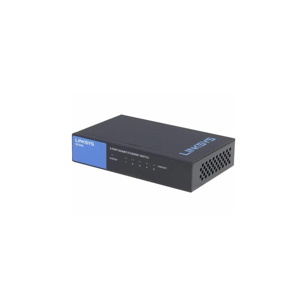 Switch Linksys SE3005 5 Puertos Ethernet Gigabit